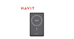 باور بانك مغناطيسي Havit PB5223 أسود