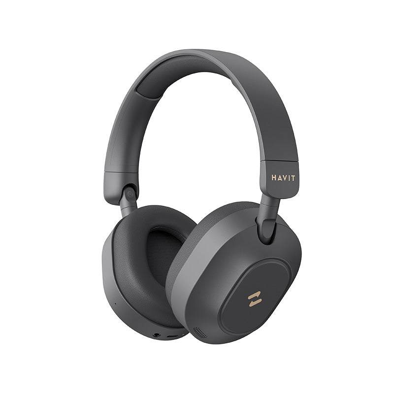 سماعة هافيت H668BT بلوتوث بخاصية إلغاء الضوضاء النشط | HAVIT H668BT Bluetooth Headset with Active Noise Cancelling