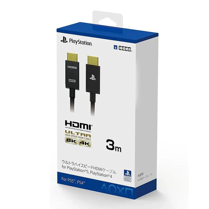كابل HDMI إلى HDMI 3 متر - HORI SPF-015 Cable HDMI To HDMI - 3m - Black