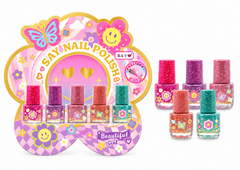 مجموعة طلاء أظافر 5 أيام بتصميم الزهور | Hot Focus 5-Day Nail Polish Groovy Flower