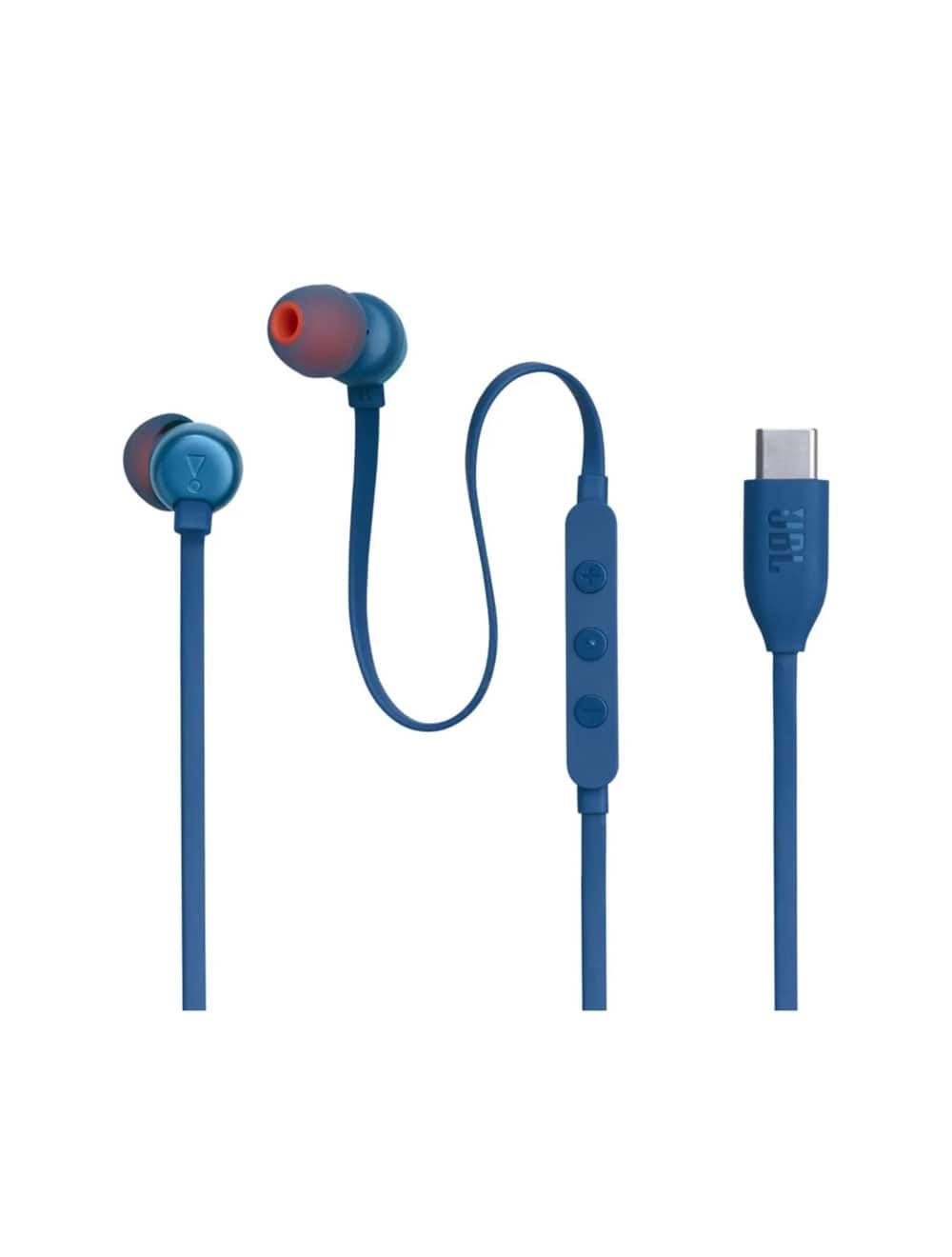 سماعات جي بي ال T310C السلكية بمنفذ يو اس بي سي وجودة صوت عالية | JBL T310C USB-C Wired Earphones with High-Quality Sound