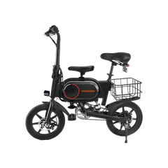 Porodo Lifestyle Folding Urban Electric Bike Black PD-LFST083-BK