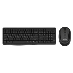 Porodo Wireless 2.4G+BT Keyboard with Mouse Black