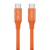 كيبل Lenyes LC567 تايب سي إلى تايب سي بقدرة 60 واط طول 1 متر شحن سريع ونقل بيانات | Lenyes LC567 USB-C to USB-C Cable 60W 1m Fast Charge Data Transfer