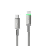 WiWU 100W Maglink كيبل مغناطيسي USB-C إلى USB-C طول 1 متر Wi-C084