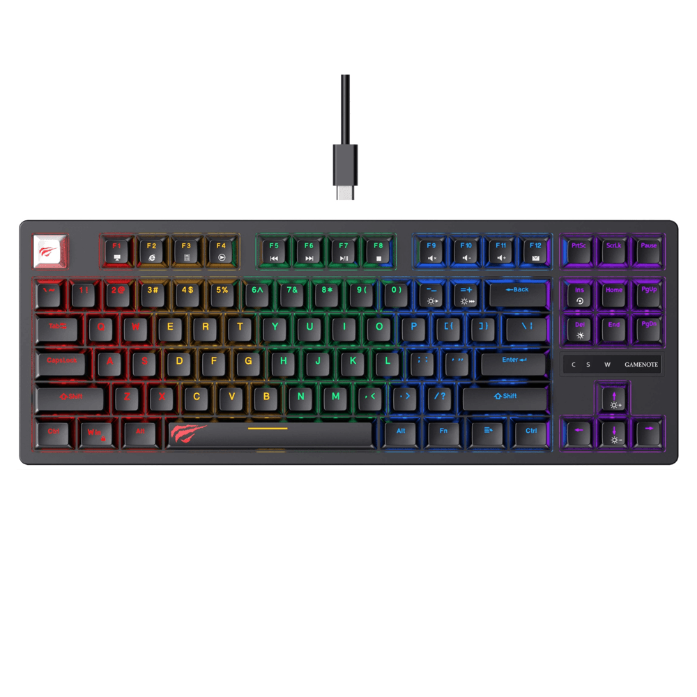 Havit KB892L RGB mechanical keyboard
