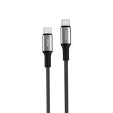 كيبل Lenyes LC559 تايب سي إلى تايب سي بقدرة 60 واط طول 1 متر شحن سريع ونقل بيانات | Lenyes LC559 USB-C to USB-C Cable 60W 1m Fast Charge Data Transfer