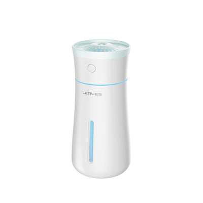 مرطب هواء صامت بتقنية النانو بإضاءة RGB شكل مزهرية Lenyes LHU03 270ml | Lenyes LHU03 Silent Nano Humidifier RGB Vase Design 270ml
