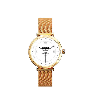ساعة لينيس الذكية LW-245 شاشة AMOLED حزام ميلانو IP68 بلوتوث 5.2 | Lenyes LW-245 Smart Watch AMOLED Milano Band IP68 Bluetooth 5.2