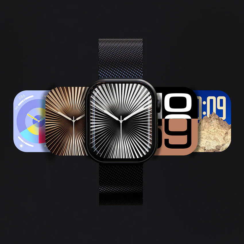 ساعة Lenyes LW-X10 الذكية شاشة AMOLED 2.04 بوصة مقاومة IP67 هيكل زنك iOS وAndroid | Lenyes LW-X10 Smart Watch AMOLED 2.04 inch IP67 Zinc Alloy