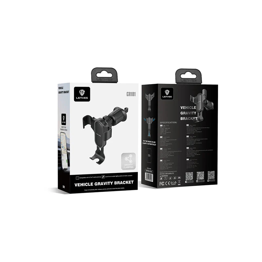 Lenyes CR181 360° Car Phone Holder Y-Grip - حامل هاتف السيارة لينيس CR181 دوران 360 درجة