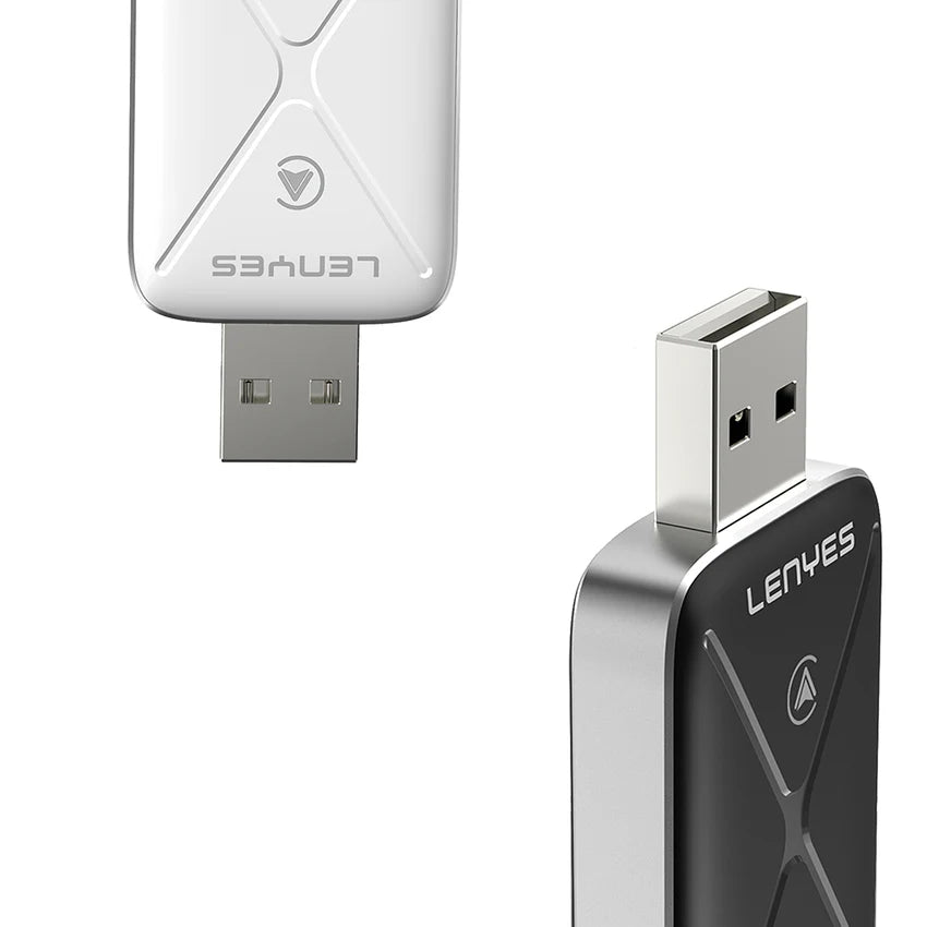 محول بلوتوث Lenyes LCP01 لاسلكي لـ CarPlay وAndroid Auto عبر USB بلوتوث 5.0 وايفاي 5GHz | Lenyes LCP01 Wireless CarPlay Android Auto USB Adapter Bluetooth 5.0 WiFi 5GHz OTA