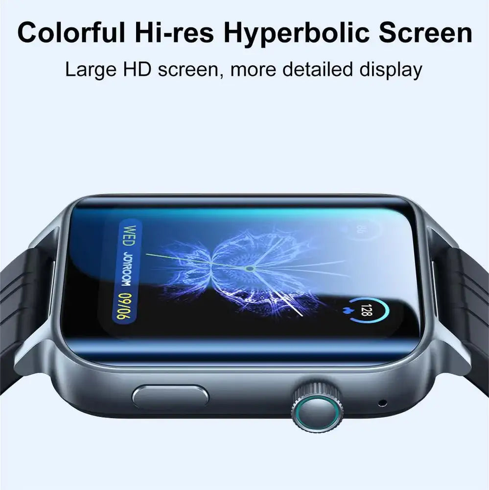 ساعة ذكية بشاشة 1.85 انش ومكالمات بلوتوث من جويرووم | JOYROOM JR-FT6 Smartwatch 1.85" with Bluetooth Calling