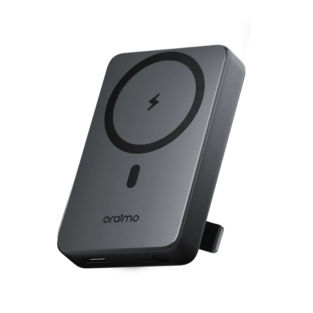 Banka Hêza Bêtêl a Oraimo OPB-7102W Gold 10000mA - Banka Hêza Bêtêl û Kabloyî ya Oraimo MagPower 10000mAh
