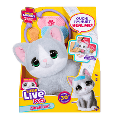 القطة التفاعلية ميتنز أوتشيز | Little Live Pets Ouchies Mittens