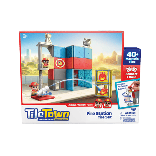 تايل تاون محطة الإطفاء المغناطيسية | Tile Town Fire Station