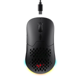 ماوس ألعاب هافيت MS963WB ثلاثي الاتصال RGB – أسود | Havit MS963WB Tri‑Mode RGB Gaming Mouse – Black