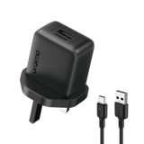Oraimo طقم شاحن PowerMate 101 مع USB-C OCW-1112UC | Oraimo PowerMate 101 USB-C Charger Kit