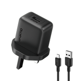Oraimo طقم شاحن PowerMate 101 بقدرة 10 واط OCW-1112UM | Oraimo PowerMate 101 10W Micro-USB Charger Kit