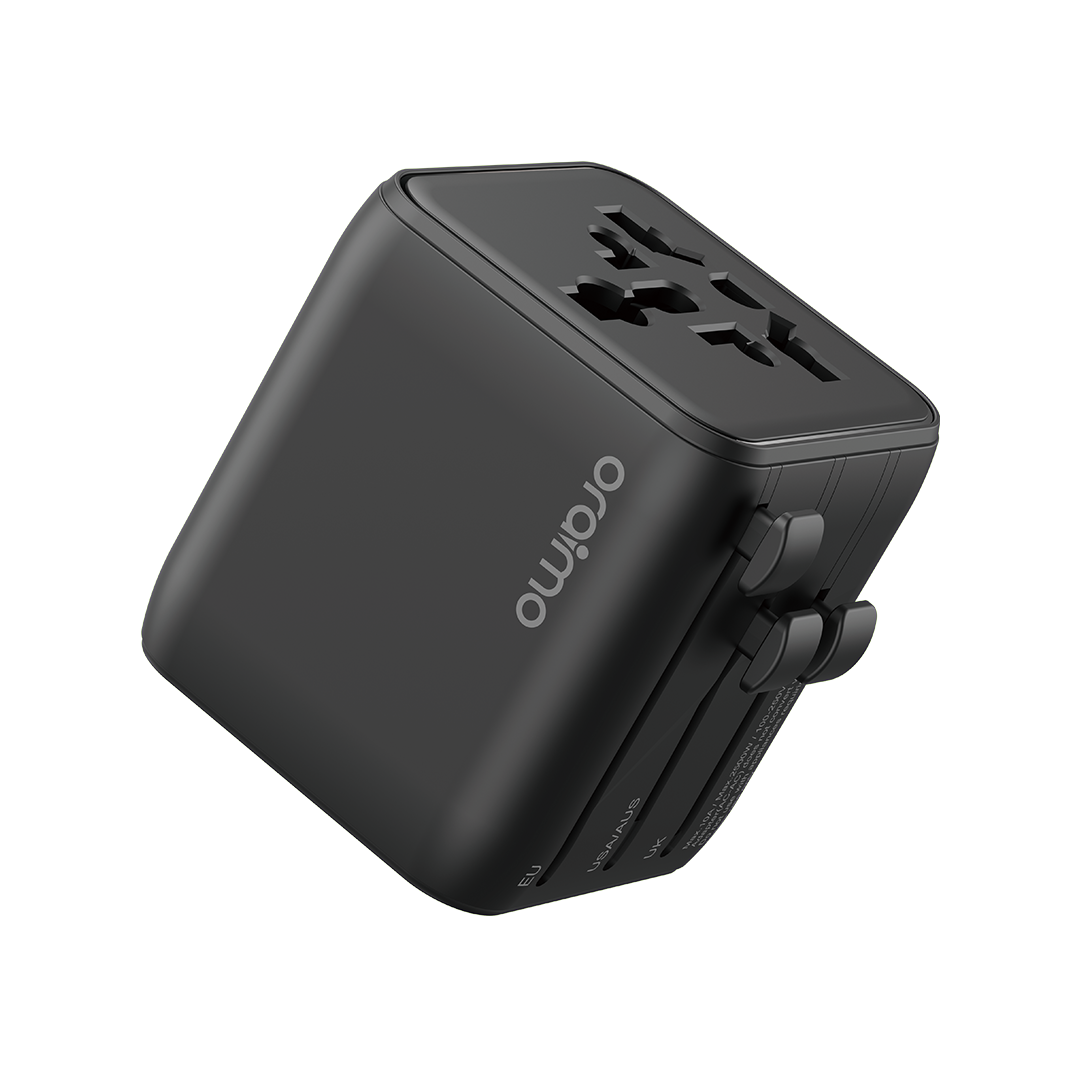 Oraimo OCW-T01 Travel Adapter Black - Main View