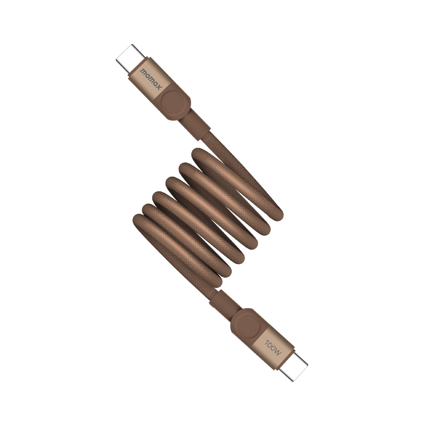 Kabloya Magnetîk a USB-C bo USB-C ya Momax Mag.Link 100W, 1 m - Kabloya Magnetîk a Momax Mag.Link, USB-C bo USB-C, Şarjkirina Bilez 100W, Dirêjahiya 1 m