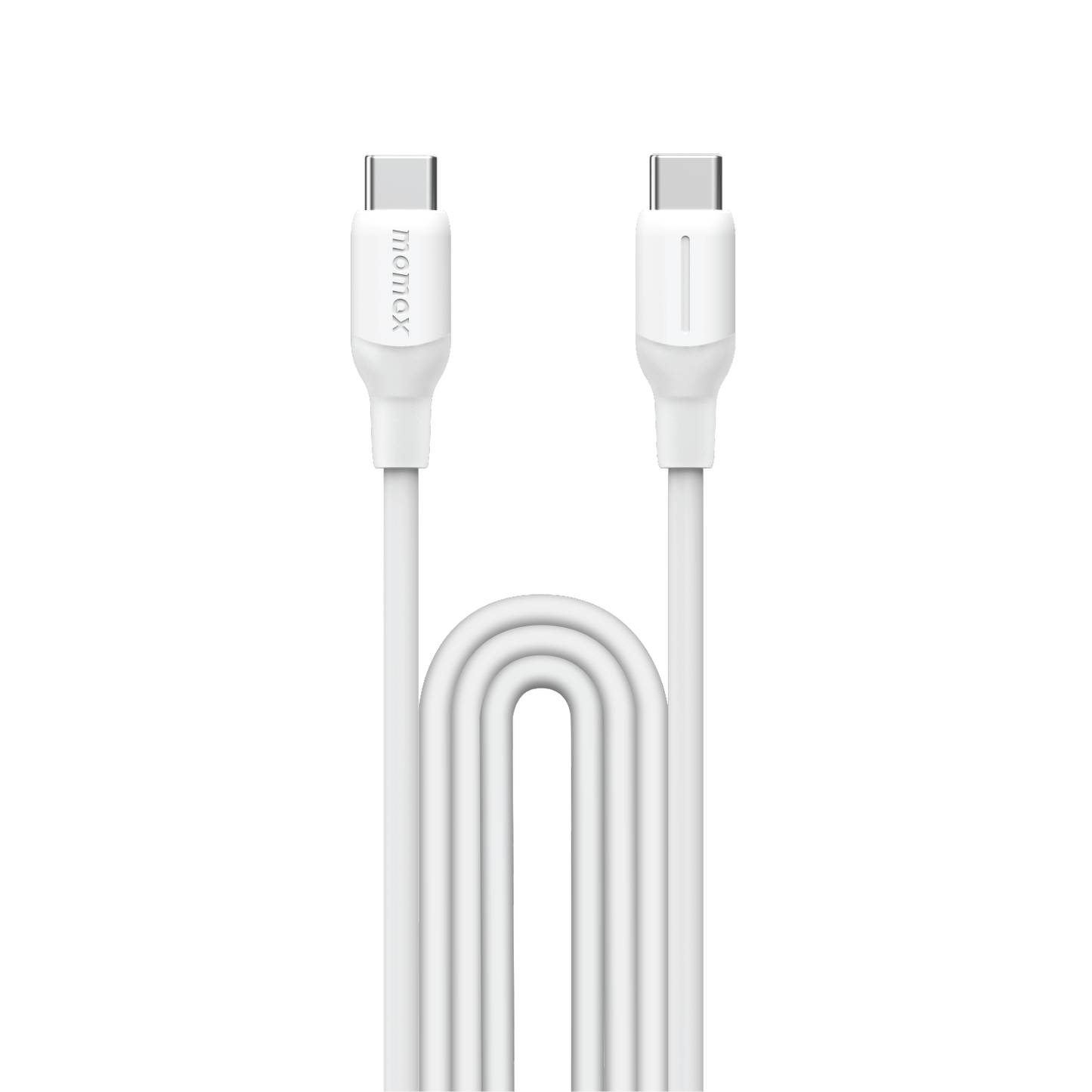 Kabloya Momax 1-Link Flow CC-X 60W USB-C bo USB-C, 1.2 m - Kabloya Momax 1-Link Flow, USB-C bo USB-C, şarjkirina bilez 60W, dirêjahiya 1.2 m