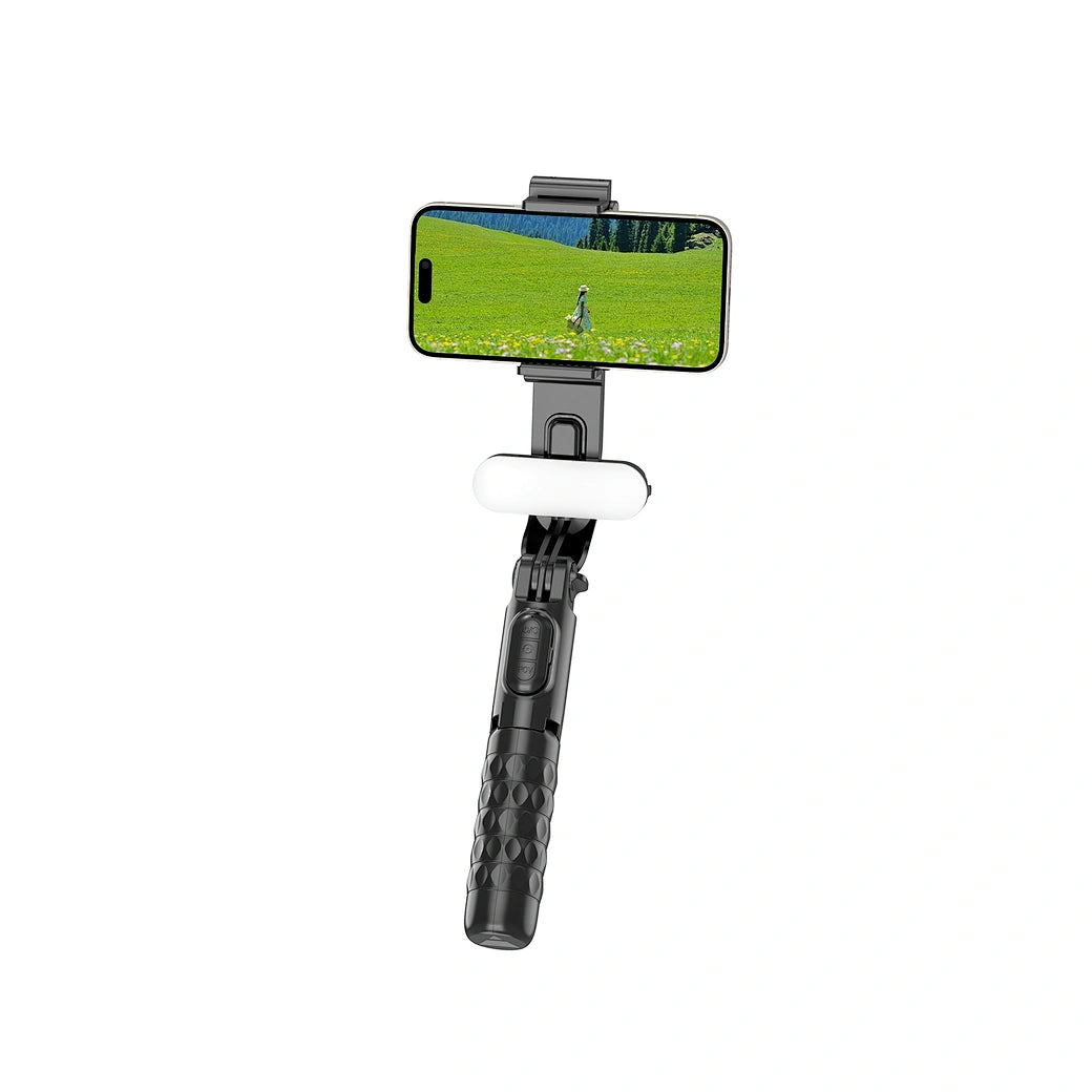 عصا سيلفي ويوو SE013 لاسلكية محمولة مع اضائة قابلة للطي | WiWU Wireless Connection Portable Selfie Stick with Foldable Light