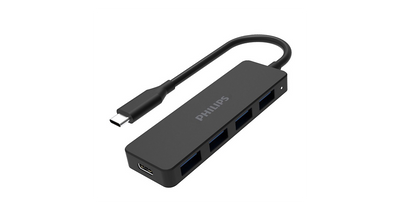 موزع منافذ USB-C خمسة في واحد فيليبس SWR1603G/97 | Philips SWR1603G/97 5-in-1 USB-C Hub — SWR1603G/97