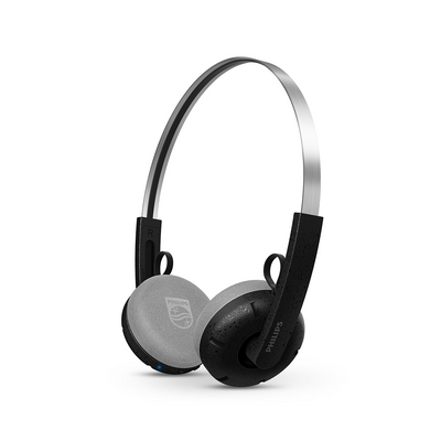سماعة رأس لاسلكية بتصميم كلاسيكي فيليبس TAH2000 | Philips TAH2000 The Ringo Wireless Headphones — أسود