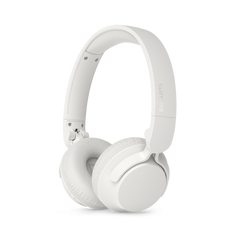 سماعة رأس لاسلكية فيليبس TAH4000 | Philips TAH4000 Wireless On-ear Headphones — أبيض