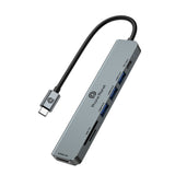موزع USB-C مع HDMI بدقة 4K وشحن PD بقدرة 100 واط من فون بلانيت DS07 | Phone Planet DS07 USB-C Hub with 4K HDMI & 100W PD
