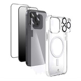 باكج حماية 5 في 1 للخصوصية لآيفون 16 برو ماكس من فون بلانيت PP-PACK-IP16PM-PRIVACY | Phone Planet PP-PACK-IP16PM-PRIVACY 5-in-1 Privacy Protection Set for iPhone 16 Pro Max