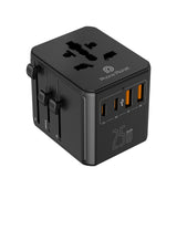 محول سفر عالمي 2500 واط لشحن 6 أجهزة من فون بلانيت PP-SC015 | Phone Planet PP-SC015 2500W Universal Travel Adapter for 6 Devices