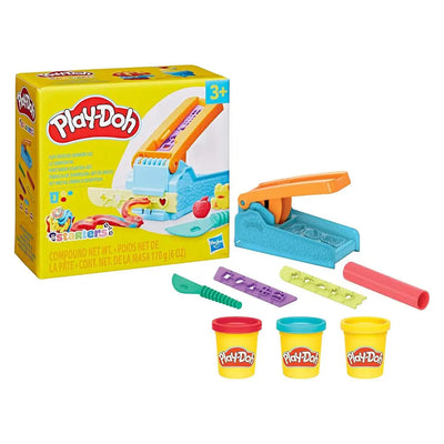 Play-Doh Fun Factory Starter Set F8805 - box with machine and 3 cans