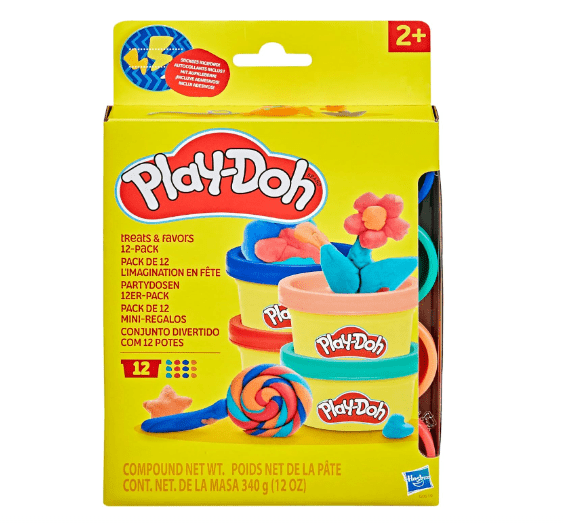 Play-Doh Treats and Favors 12-Pack G0519 - box front