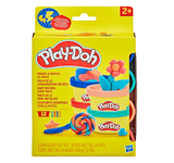 بلاي دو باكيت التوزيعات 12 علبة صغيرة مع ملصقات | Play-Doh Treats and Favors 12-Pack G0519