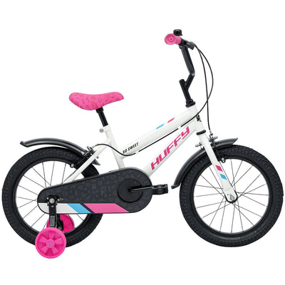 دراجة هافي سو سويت أبيض ووردي 16 إنش | Huffy So Sweet White & Pink 16-Inch Bike