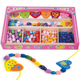 فيجا طقم قلائد القلوب الخشبية | Viga Heart Necklace Making Kit