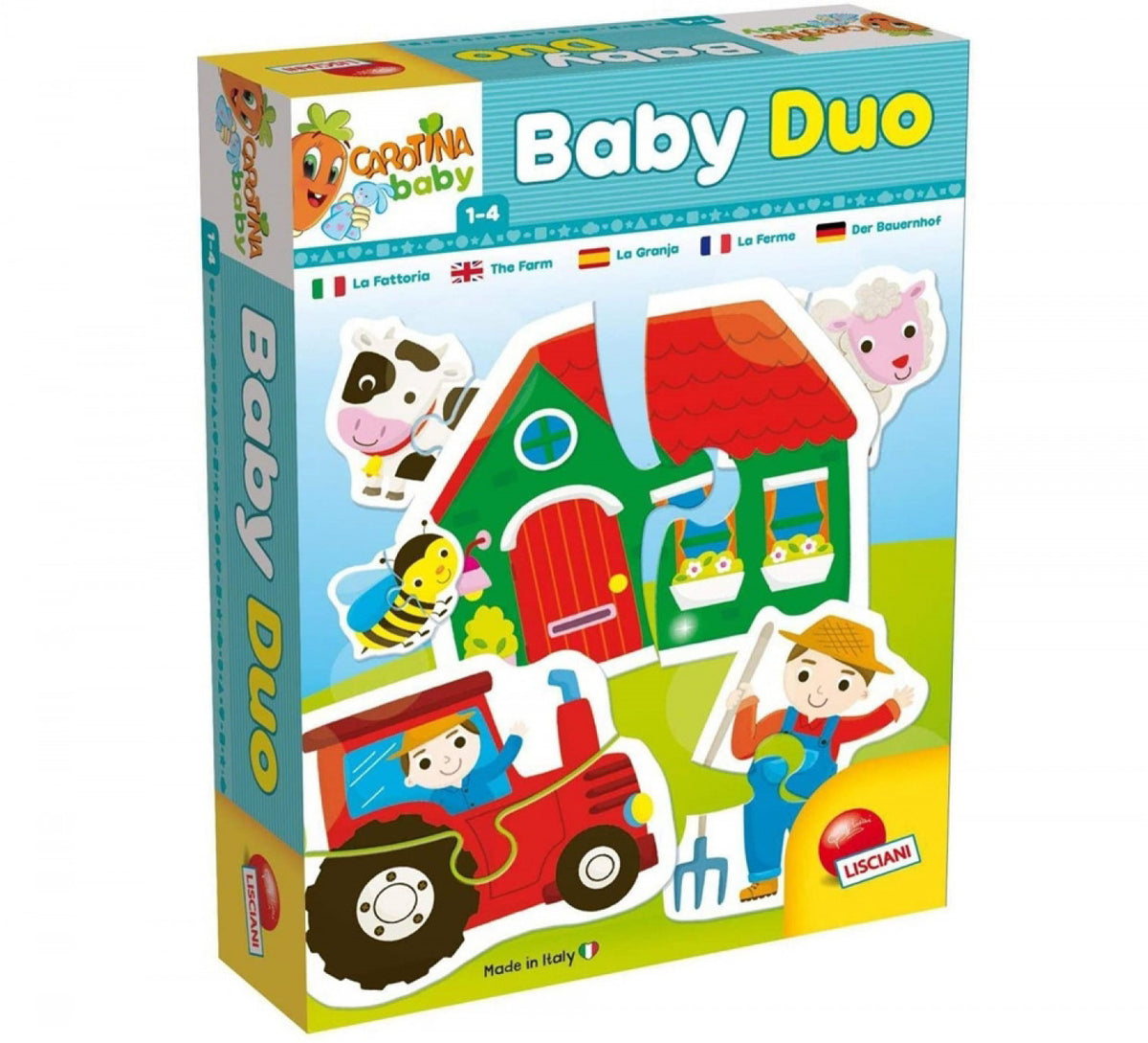 كاروتينا بيبي ديو المزرعة | Lisciani Carotina Baby Duo The Farm
