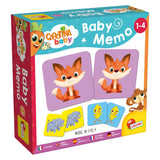 كاروتينا ميمو صغار الحيوانات | Lisciani Carotina Baby Memo Baby Animals