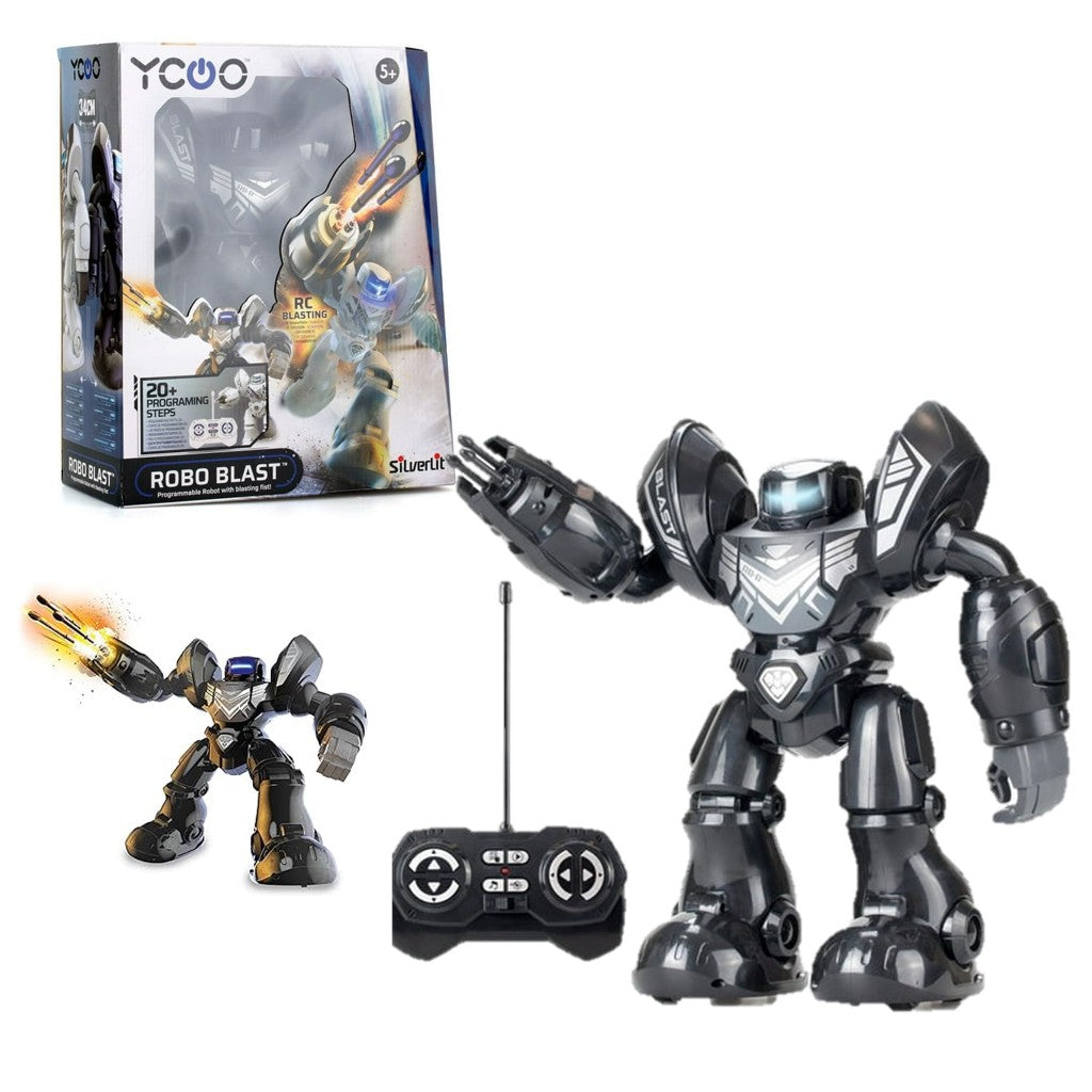 سيلفرليت روبو بلاست الروبوت الأسود | Silverlit Robo Blast Black