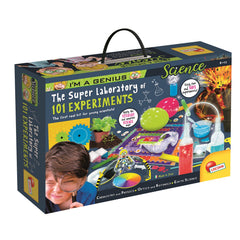المختبر العلمي الشامل 101 تجربة | Lisciani I'm a Genius Super Laboratory 101 Experiments
