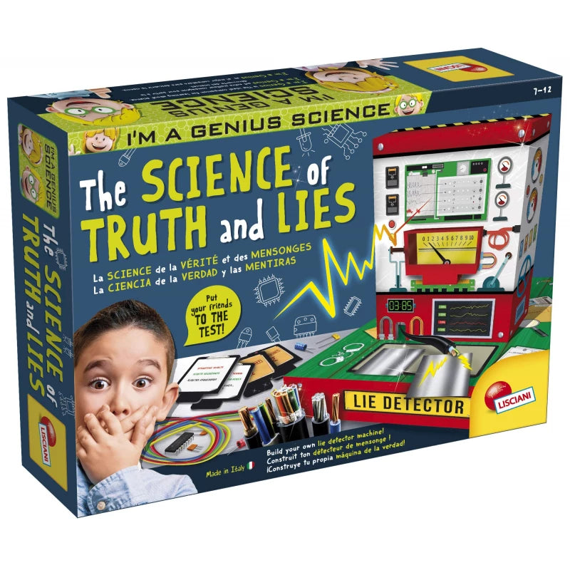 مختبر علم الحقيقة والأكاذيب | Lisciani I'm a Genius The Science of Truth & Lies