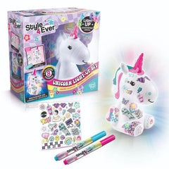 يونيكورن DIY مضيء للتزيين | Style 4 Ever DIY Unicorn Light-Up