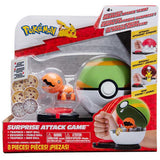 بوكيمون الهجوم المفاجئ ترابنتش مع نست بول | Pokémon Surprise Attack Game Trapinch & Nest Ball
