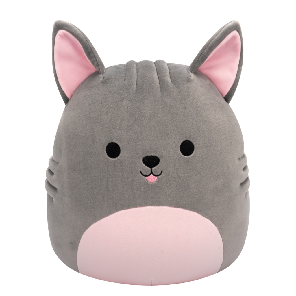 سكويشمالوز أفروديت الكلب الرمادي 30 سم | Squishmallows Aphrodite Grey Hairless Dog 12-Inch Plush