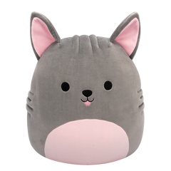 سكويشمالوز أفروديت الكلب الرمادي 30 سم | Squishmallows Aphrodite Grey Hairless Dog 12-Inch Plush