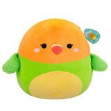 سكويشمالوز بلاث طائر الحب 36 سم | Squishmallows Plath Lovebird 14-Inch Plush