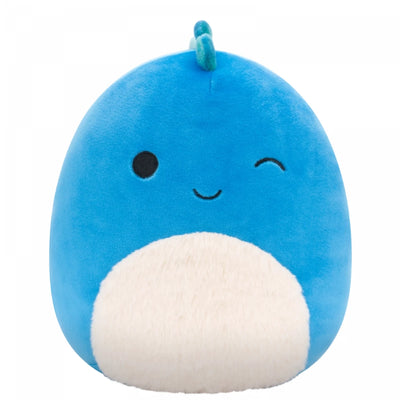 سكويشمالوز برودي الديناصور الأزرق الغامز 61 سم | Squishmallows Brody Winking Dark Blue Dino 24-Inch Plush