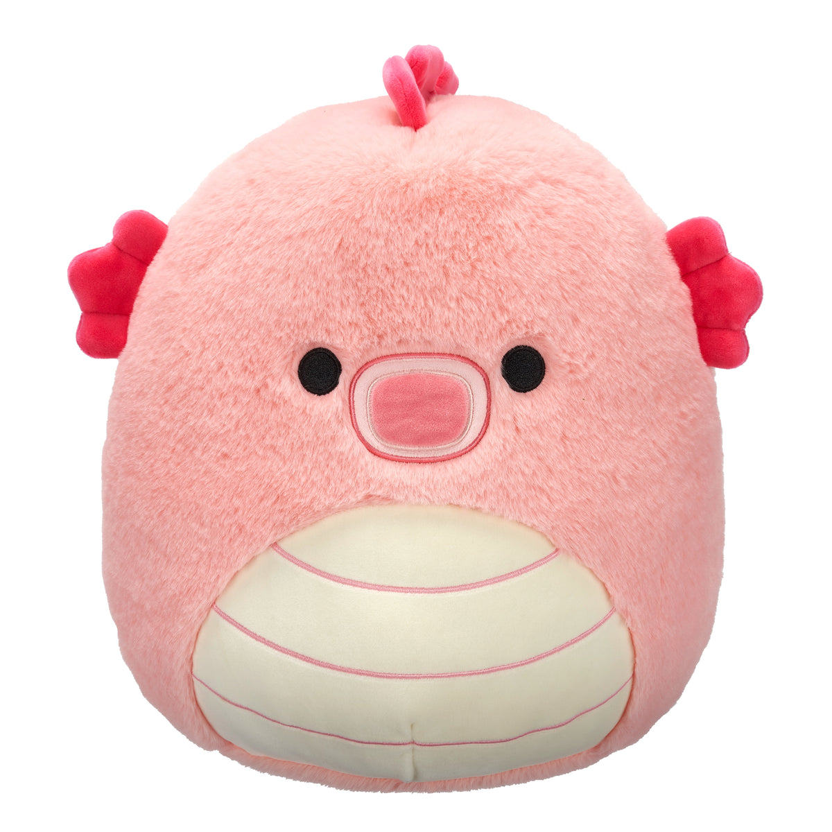 سكويشمالوز ستارلا فرس البحر الوردي فازامالوز 30 سم | Squishmallows Starla Pink Seahorse Fuzzamallows 12-Inch Plush